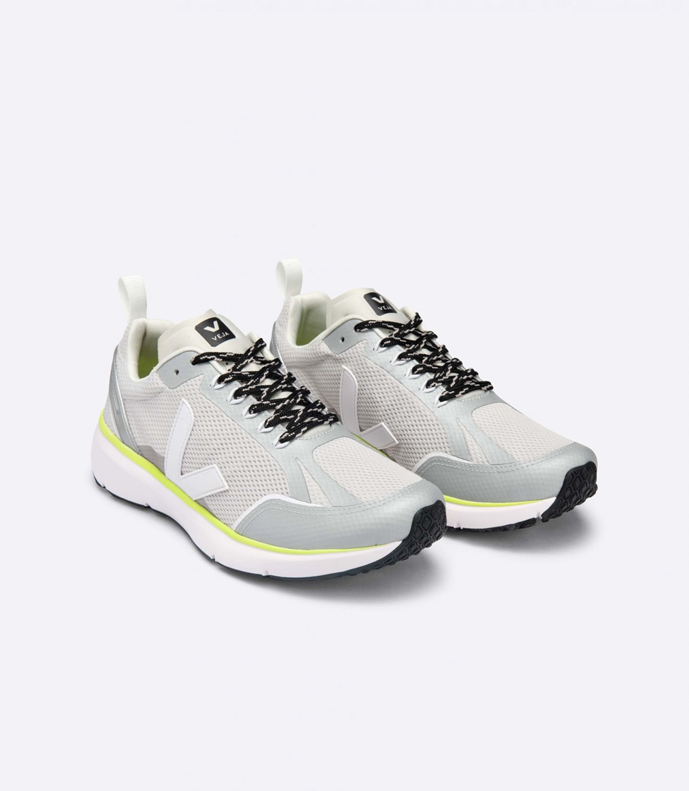 Veja Condor 2 Alveomesh レディース Vegan Sneakers ライトグレー シルバー | XRIT-34807