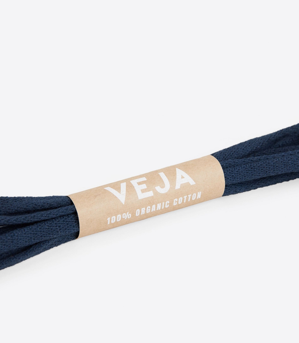 Veja Laces Cotton レディース 靴紐 ネイビー | MYRH-46529