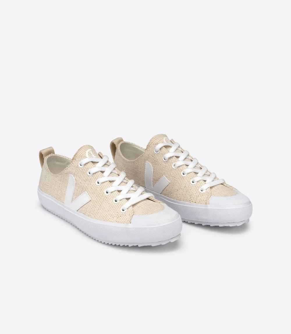 Veja Nova Jute メンズ Vegan Sneakers ベージュ | YTXK-27958