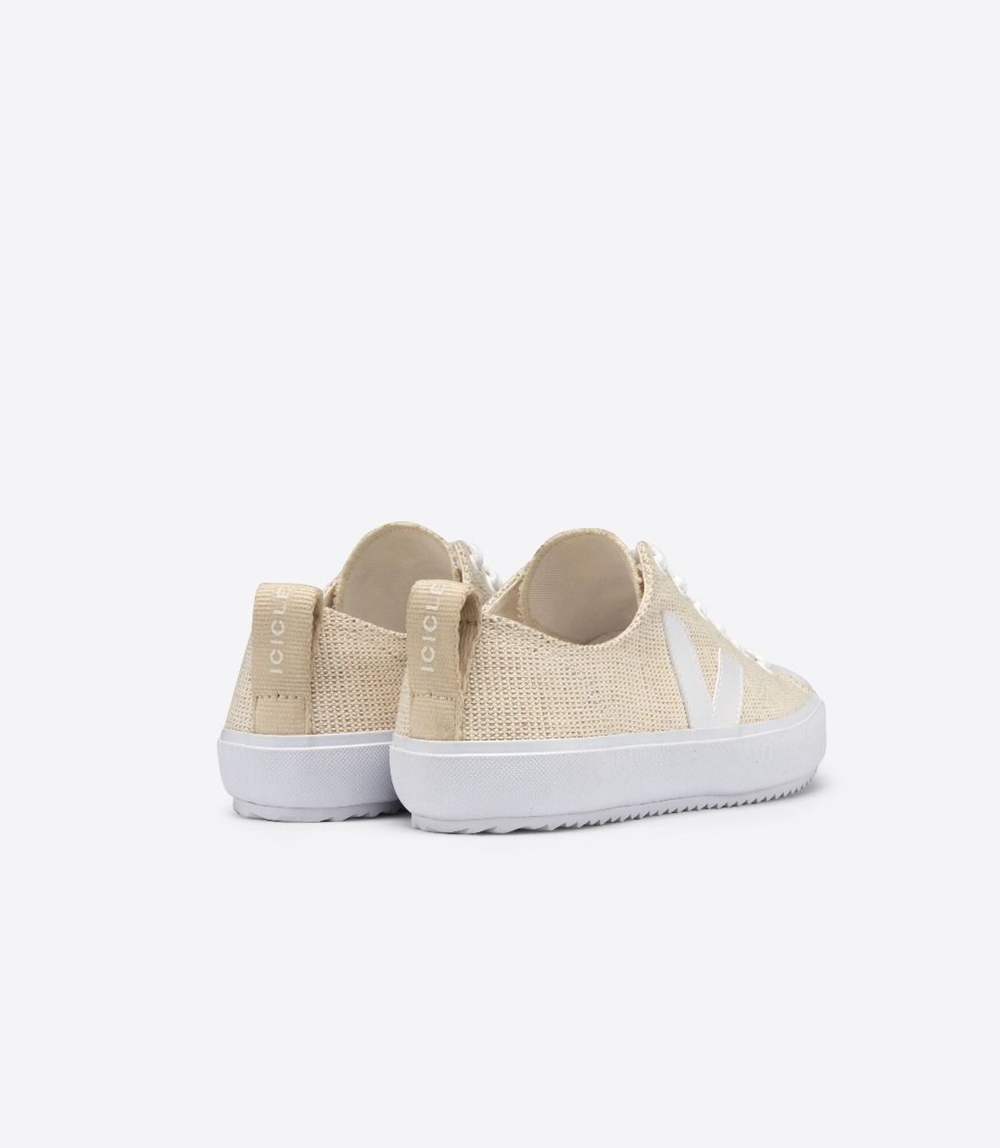 Veja Nova Jute メンズ Vegan Sneakers ベージュ | YTXK-27958