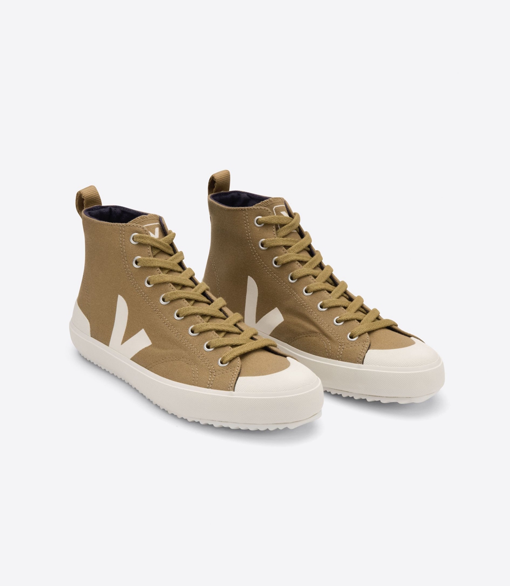 Veja Nova キャンバス メンズ Vegan Sneakers ブラウン | CWES-64170