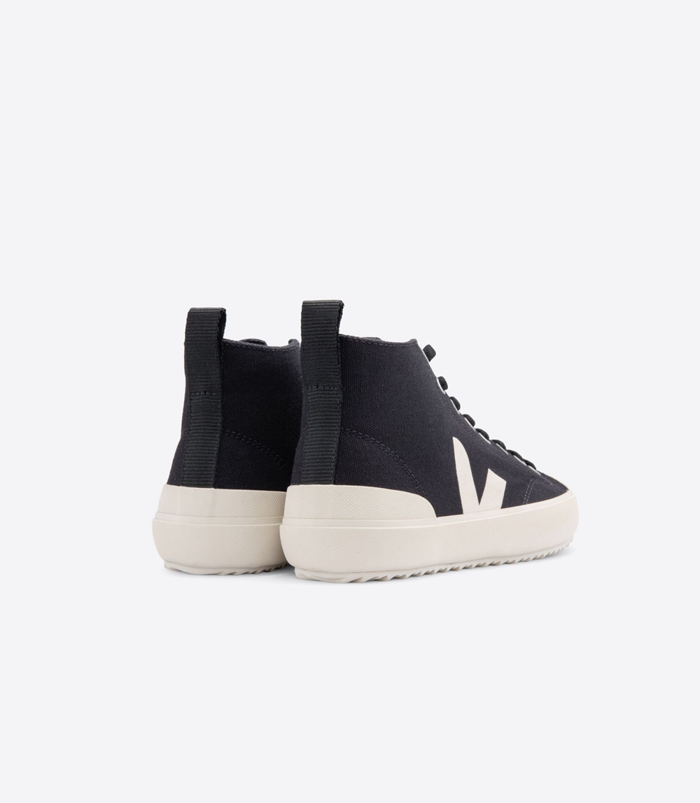 Veja Nova キャンバス メンズ Vegan Sneakers 黒 | NHTG-43721