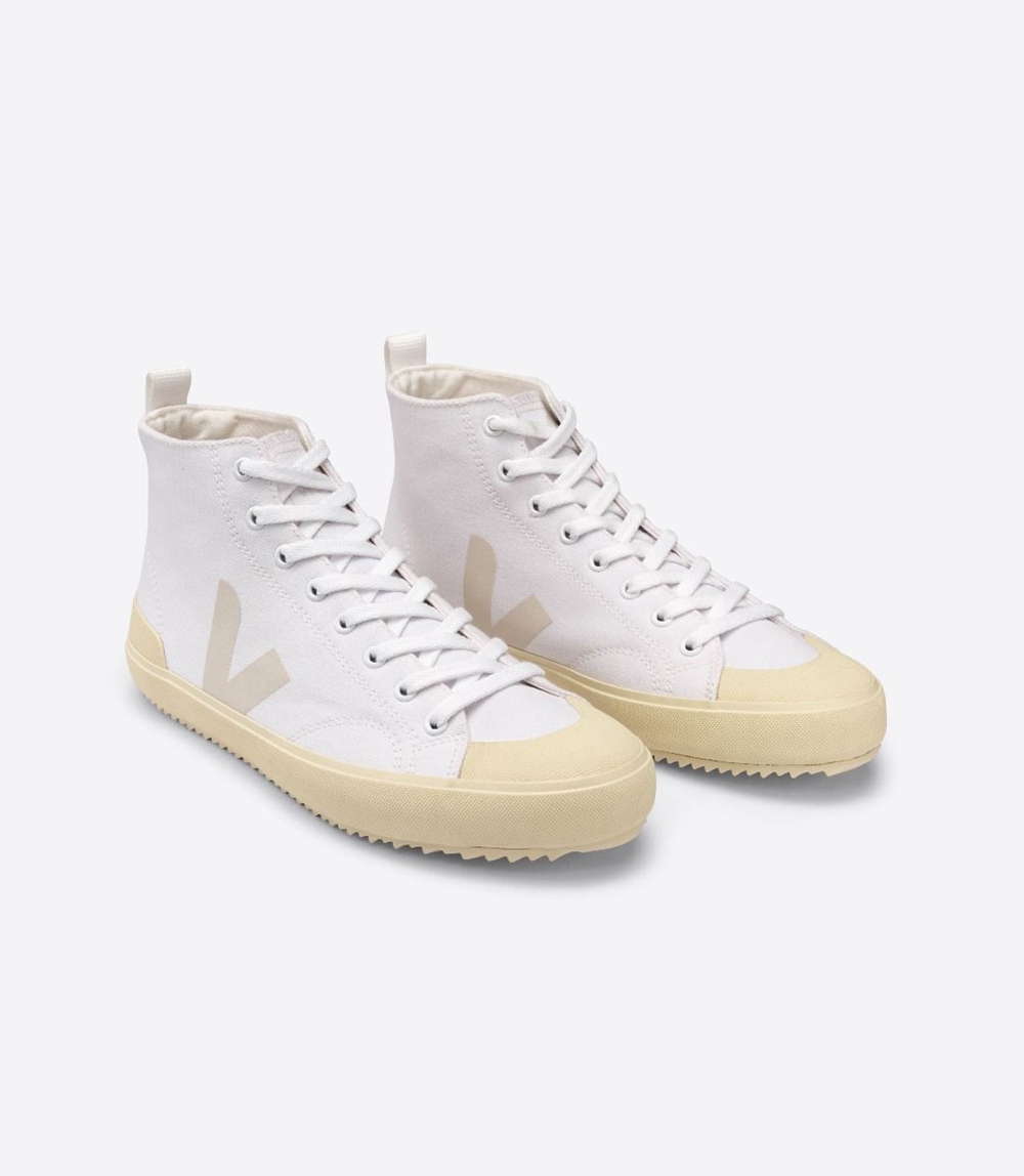 Veja Nova キャンバス レディース Vegan Sneakers 白 | JZTH-83746