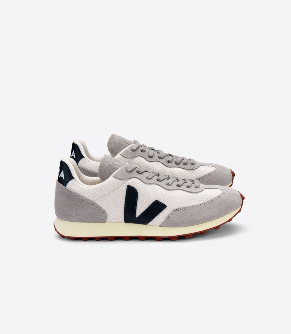 Veja Rio Branco Hexamesh メンズ ランニングシューズ グレー 黒 | FAEM-75182