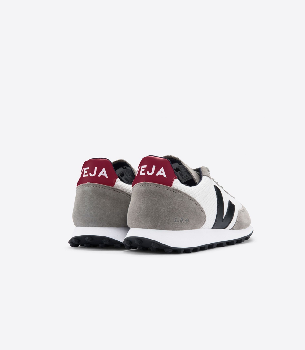 Veja Rio Branco Hexamesh レディース ランニングシューズ グレー 白 赤 | HDRY-69421