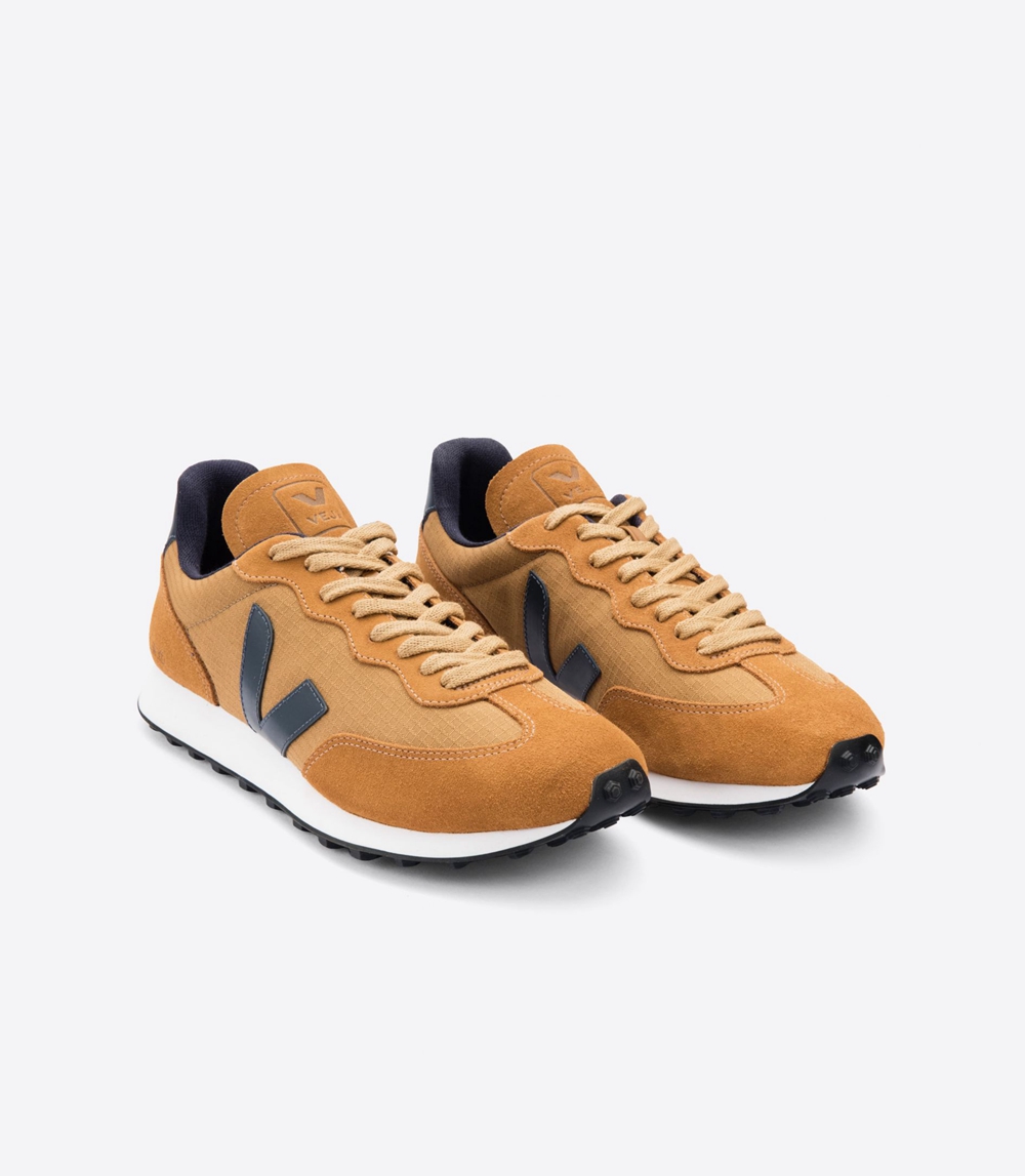 Veja Rio Branco Ripstop レディース ランニングシューズ ブラウン ネイビー | OSKQ-17985