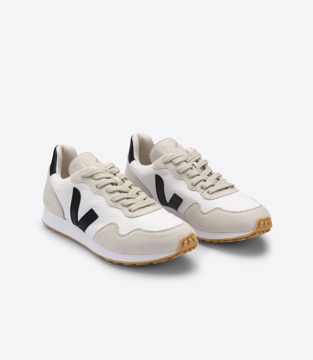 Veja Sdu Alveomesh メンズ Vegan Sneakers 白 黒 ベージュ | NDXC-40382