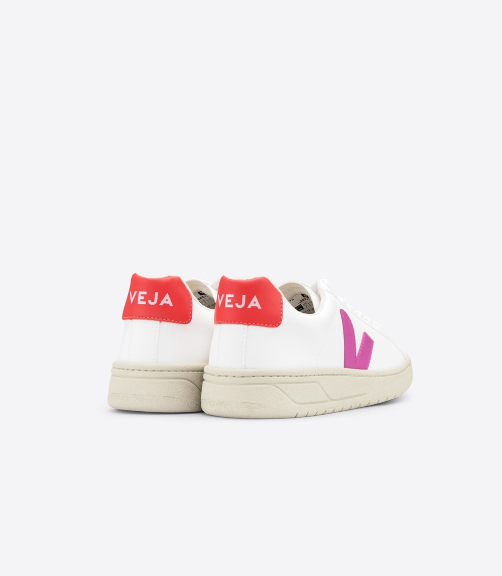 Veja Urca CWL レディース Vegan Sneakers 白 オレンジ | JKPC-65327