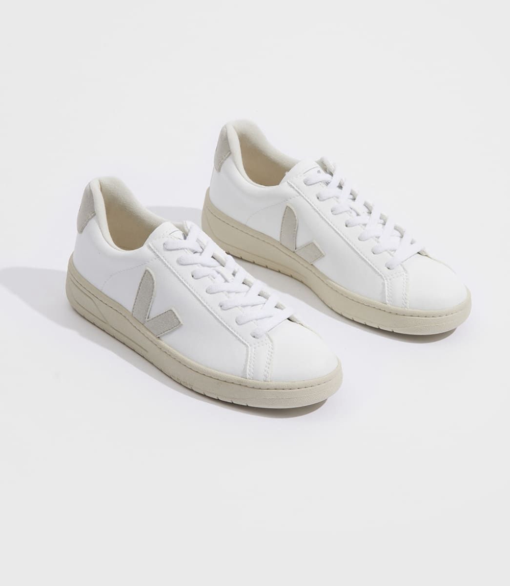 Veja Urca CWL レディース Vegan Sneakers 白 ベージュ | YFIU-67342