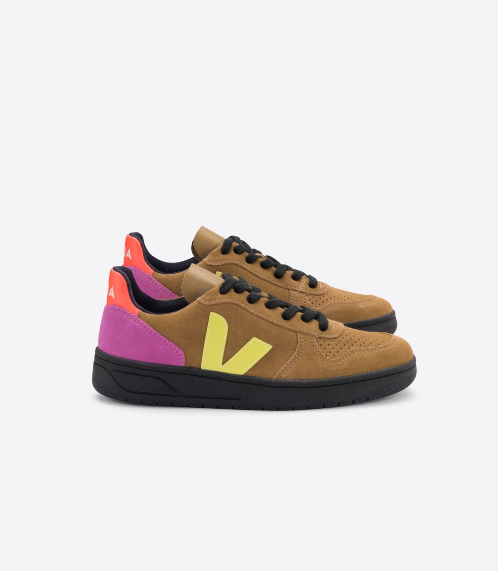 Veja V-10 スエード メンズ Vegan Sneakers カラー | WSVL-85319