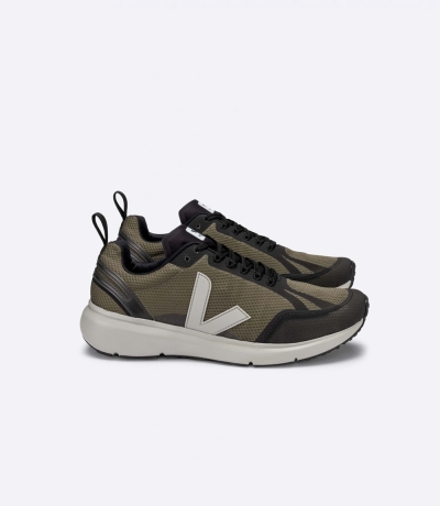 Veja Condor 2 Alveomesh レディース Vegan Sneakers オリーブ 黒 | FXZL-93726