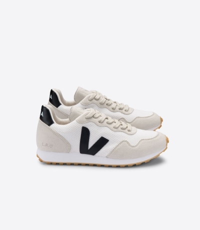 Veja Sdu Alveomesh レディース Vegan Sneakers 白 黒 ベージュ | AJML-10532