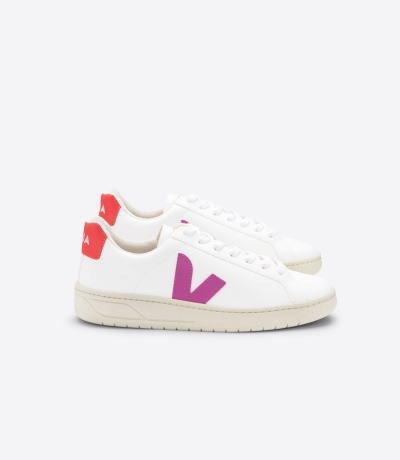 Veja Urca CWL レディース Vegan Sneakers 白 オレンジ | JKPC-65327