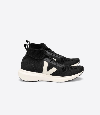 Veja X Rick Owens V-Knit メンズ Vegan Sneakers 黒 | HSJI-48756